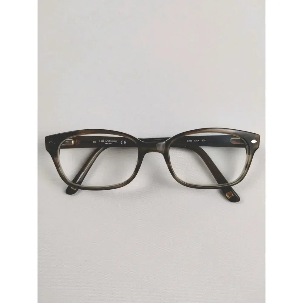 Liz Claiborne Eyeglass Frames Women's - L388 OJKK - 49-17-140 Brown Marble